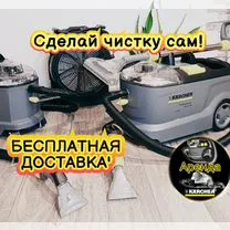 Аренда моюшего пылесоса, пароочистителя Кarcher, Новоалтайск
